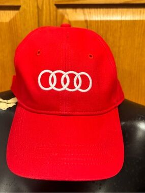 Red Logo Baseball Cap - Audi